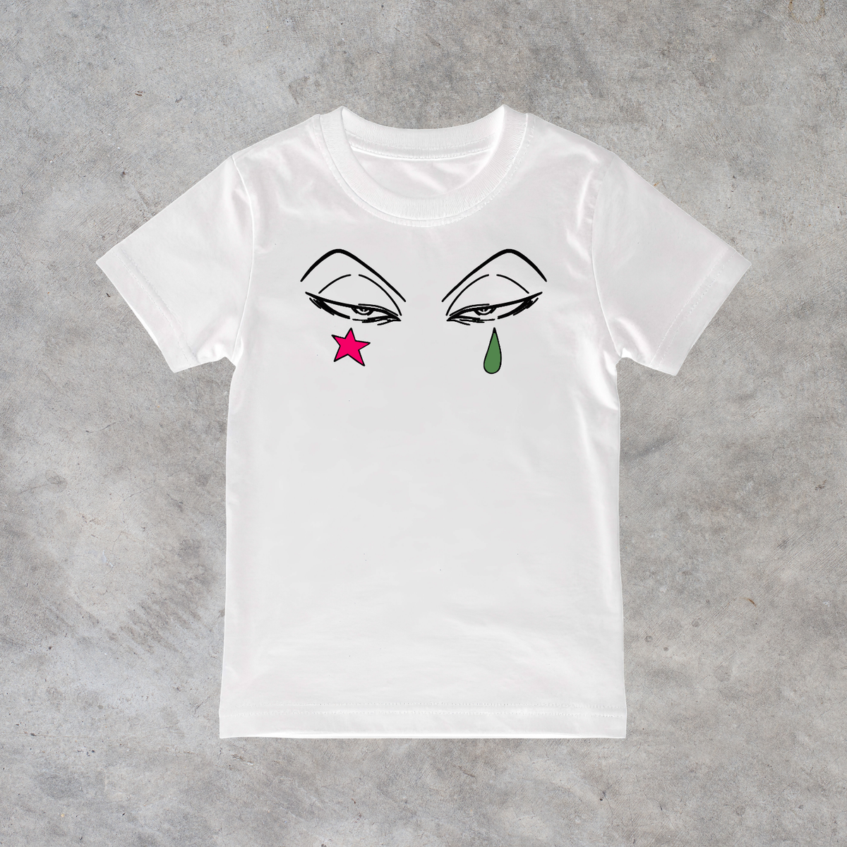T-shirt anime Hunter x Hunter Hisoka Morow 100% cotone - vista prodotto 2
