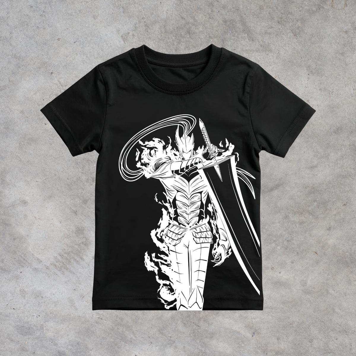 T-shirt anime Solo Leveling Igris Grafica 1 100% cotone - immagine principale