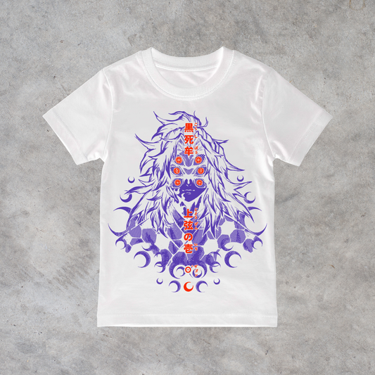 T-shirt anime Demon Slayer Kokushibo Grafica 1 100% cotone - immagine principale