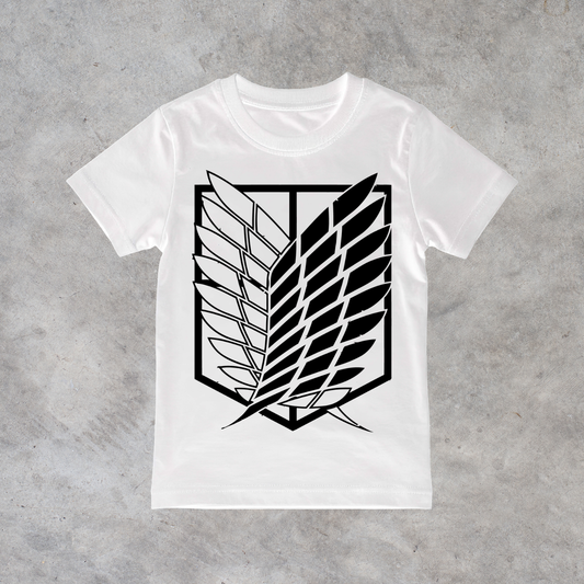 T-shirt anime Attack on Titan Corpo di Ricerca 100% cotone - immagine principale