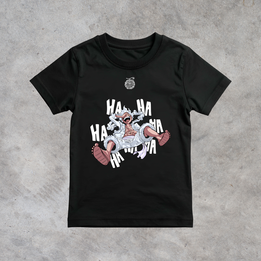 T-shirt anime One Piece Monkey D. Luffy Gear 5 Grafica 2 100% cotone - immagine principale
