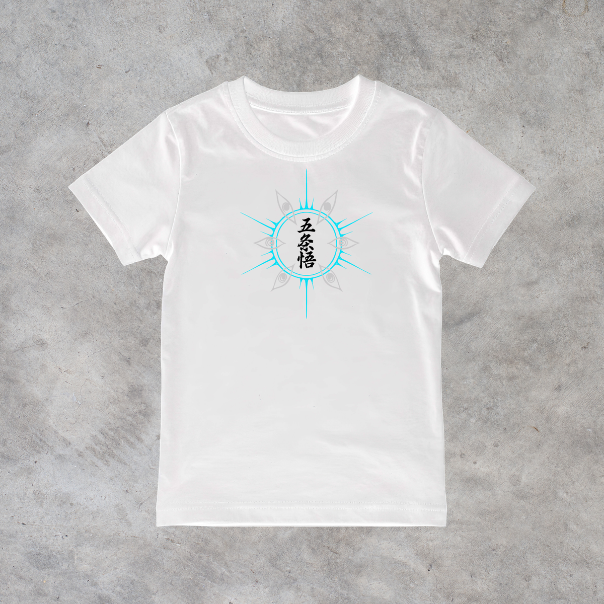 T-shirt anime Jujutsu Kaisen Satoru Gojo Grafica 8 100% cotone - immagine principale