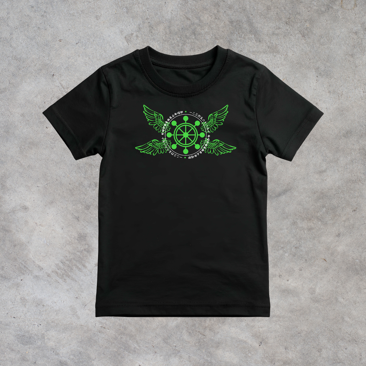 T-shirt anime Jujutsu Kaisen Dharma Chakra Mahoraga 100% cotone - immagine principale