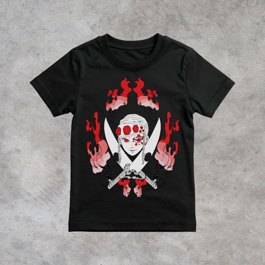 T-shirt anime Demon Slayer Tengen Uzui Grafica 2 100% cotone - immagine principale