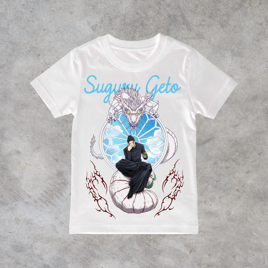T-shirt anime Jujutsu Kaisen Suguru Geto Grafica 2 100% cotone - immagine principale