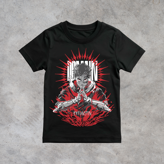 T-shirt anime Jujutsu Kaisen Yuji Itadori Grafica 2 100% cotone - immagine principale