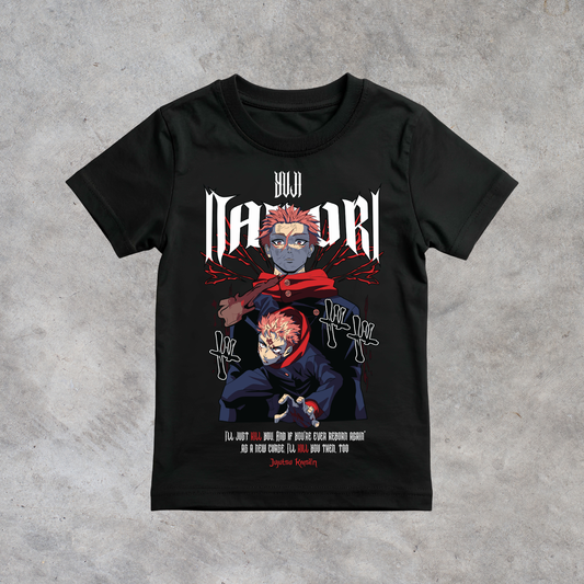 T-shirt anime Jujutsu Kaisen Yuji Itadori Grafica 3 100% cotone - immagine principale