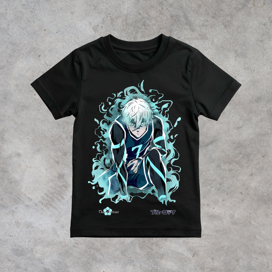 T-shirt anime Blue Lock Seishiro Nagi Grafica 1 100% cotone - immagine principale