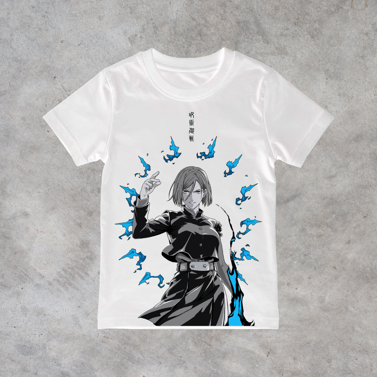 T-shirt anime Jujutsu Kaisen Nobara Kugisaki 100% cotone - immagine principale