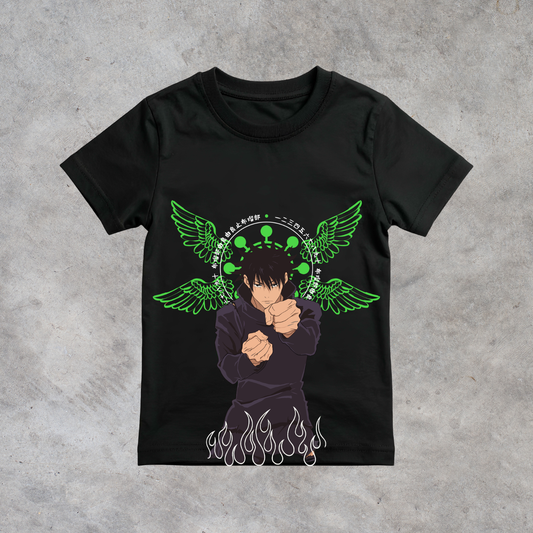 T-shirt anime Jujutsu Kaisen Megumi Fushiguro Grafica 1 100% cotone - immagine principale