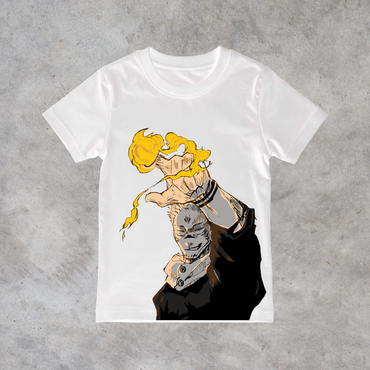 T-shirt anime Jujutsu Kaisen Yuji Itadori Grafica 4 100% cotone - immagine principale