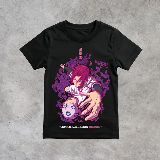 T-shirt anime Blue Lock Sae Itoshi 100% cotone - immagine principale