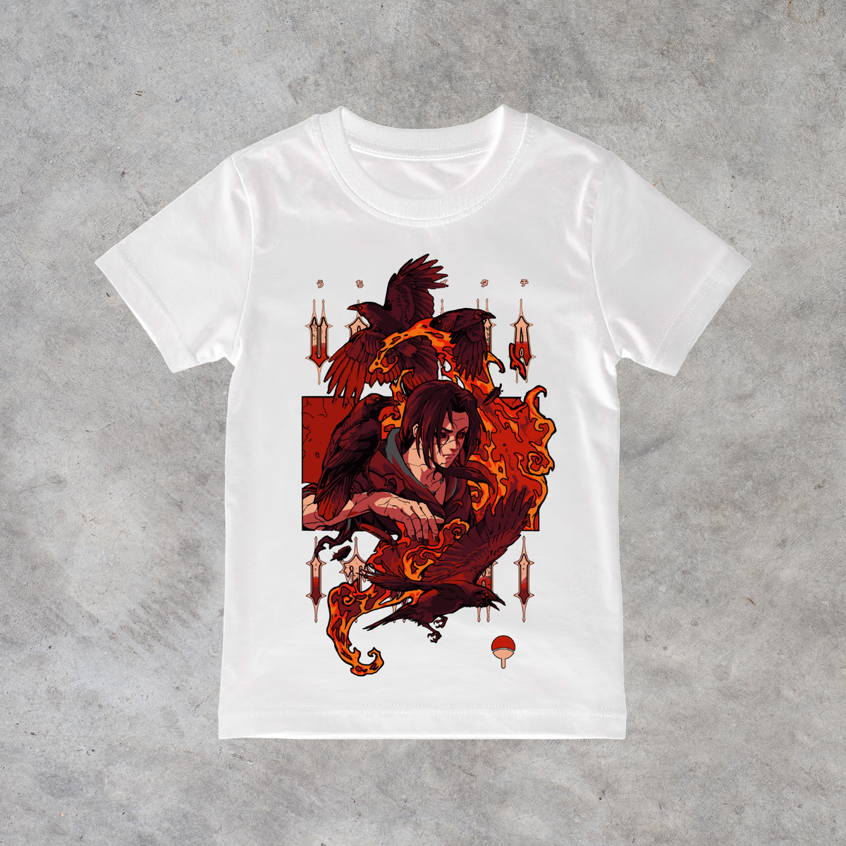 T-shirt anime Naruto Itachi Uchiha Grafica 2 100% cotone - immagine principale