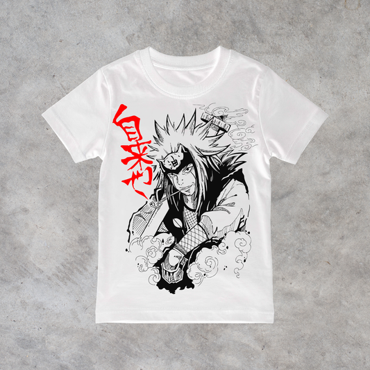 T-shirt anime Naruto Jiraiya Grafica 1 100% cotone - immagine principale