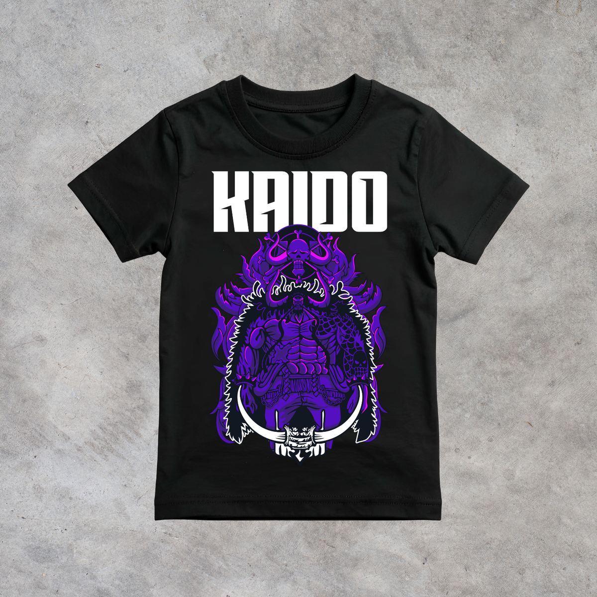 T-shirt anime One Piece Kaido 100% cotone - immagine principale