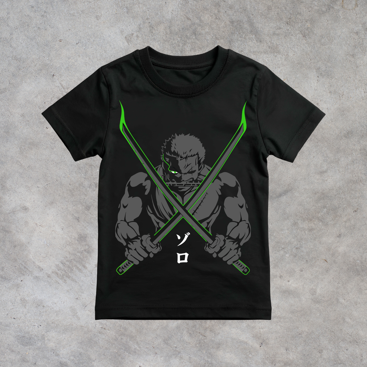 T-shirt anime One Piece Roronoa Zoro Grafica 2 100% cotone - immagine principale