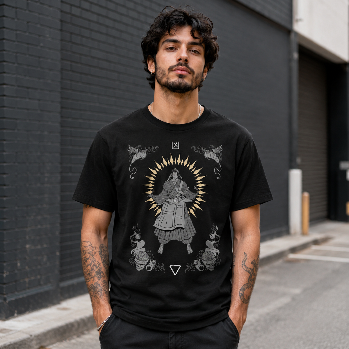 T-shirt anime Jujutsu Kaisen Suguru Geto Grafica 3 100% cotone - vista prodotto 2