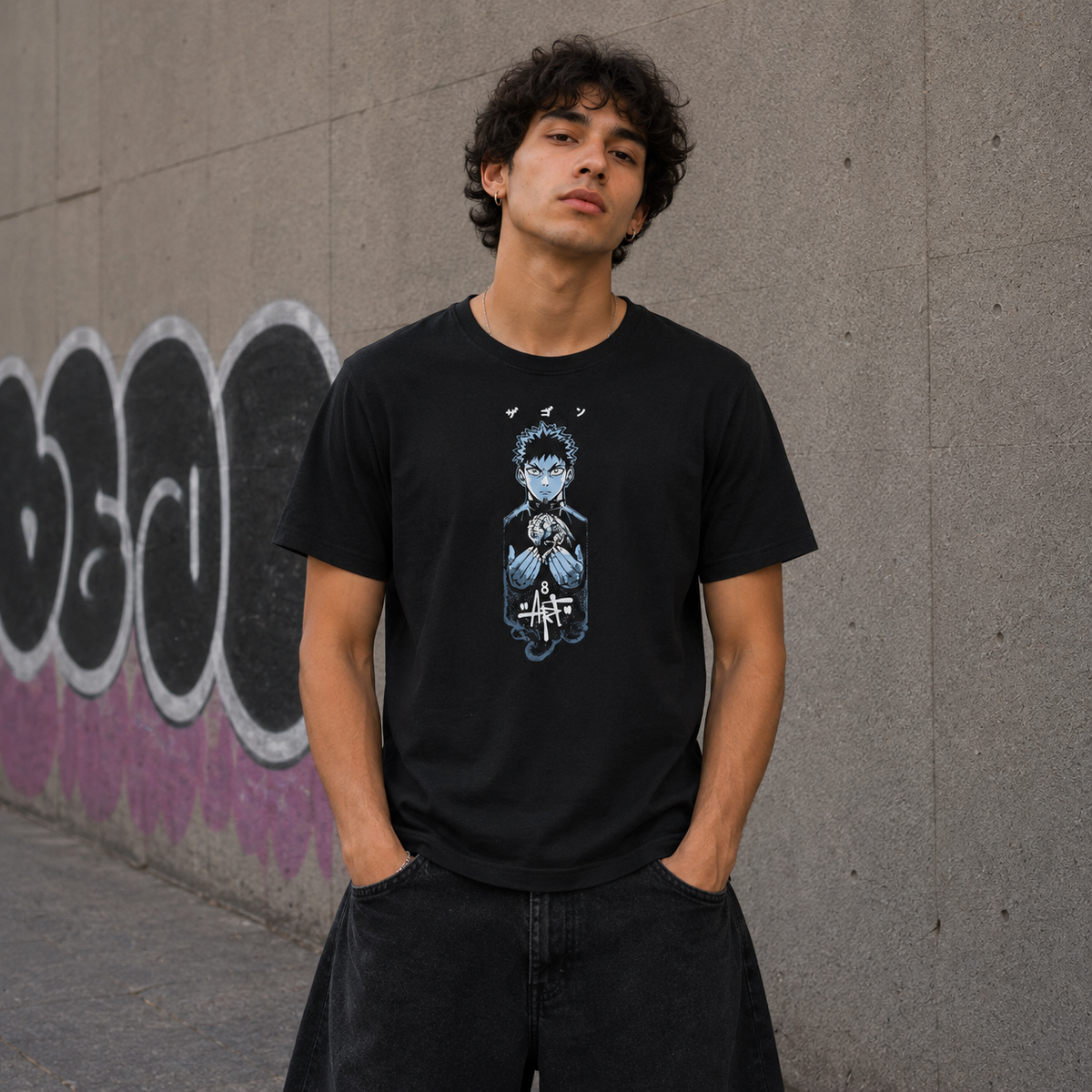T-shirt anime Kaiju No. 8 Kafka Hibino Grafica 2 100% cotone - vista prodotto 2