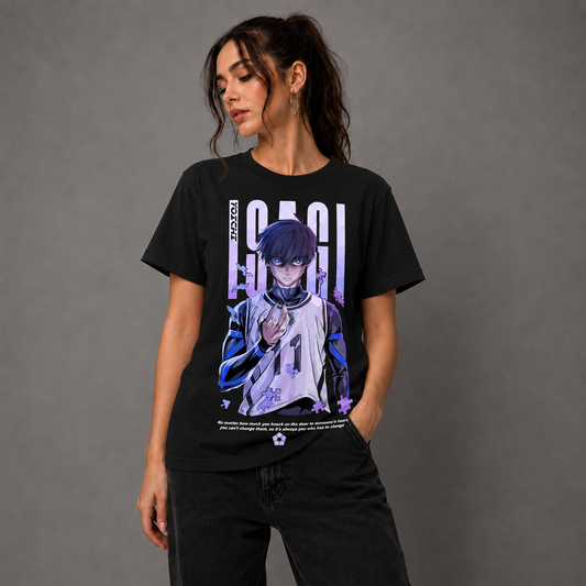 T-shirt anime Blue Lock Yoichi Isagi 100% cotone - vista prodotto 2
